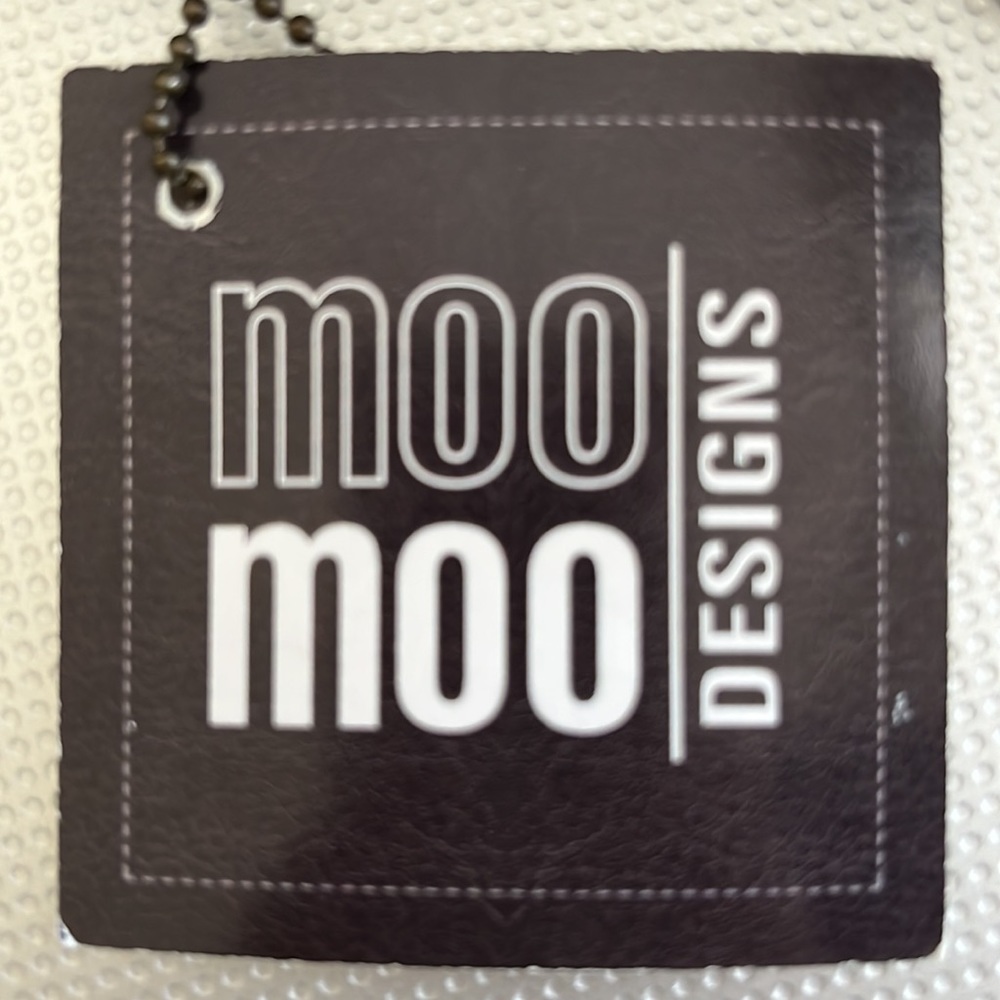 NWT moo moo designs Hairon Front Flap Crossbody /Shoulder Satchel - Picture 7 of 8